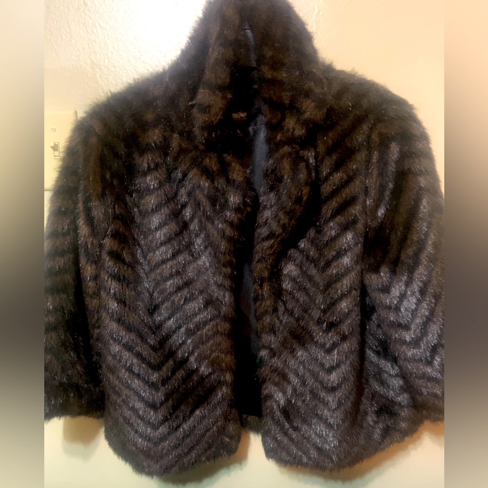Mossimo Faux Fur Jacket